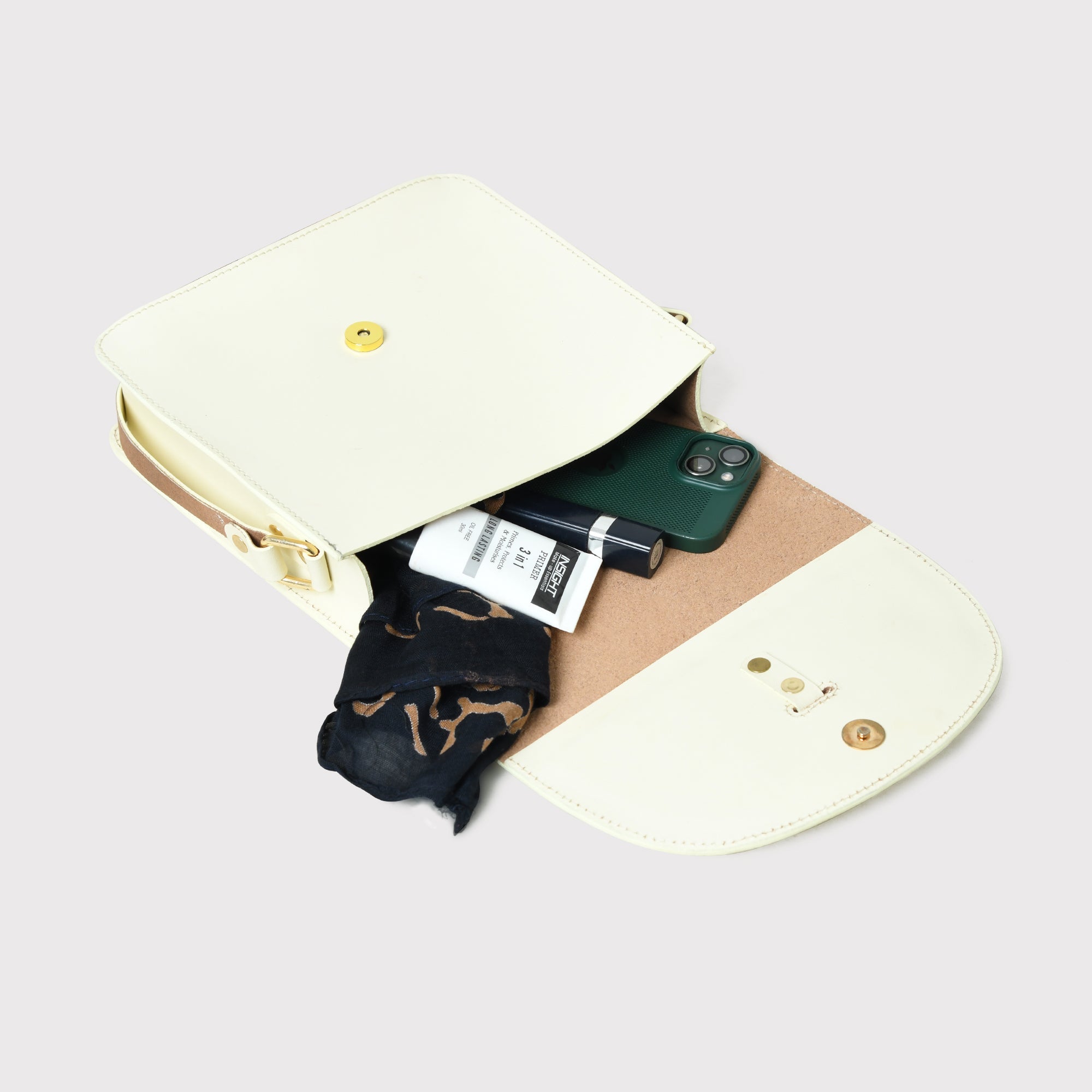 White Elegance Crossbody Sling Bag thumbnail 6