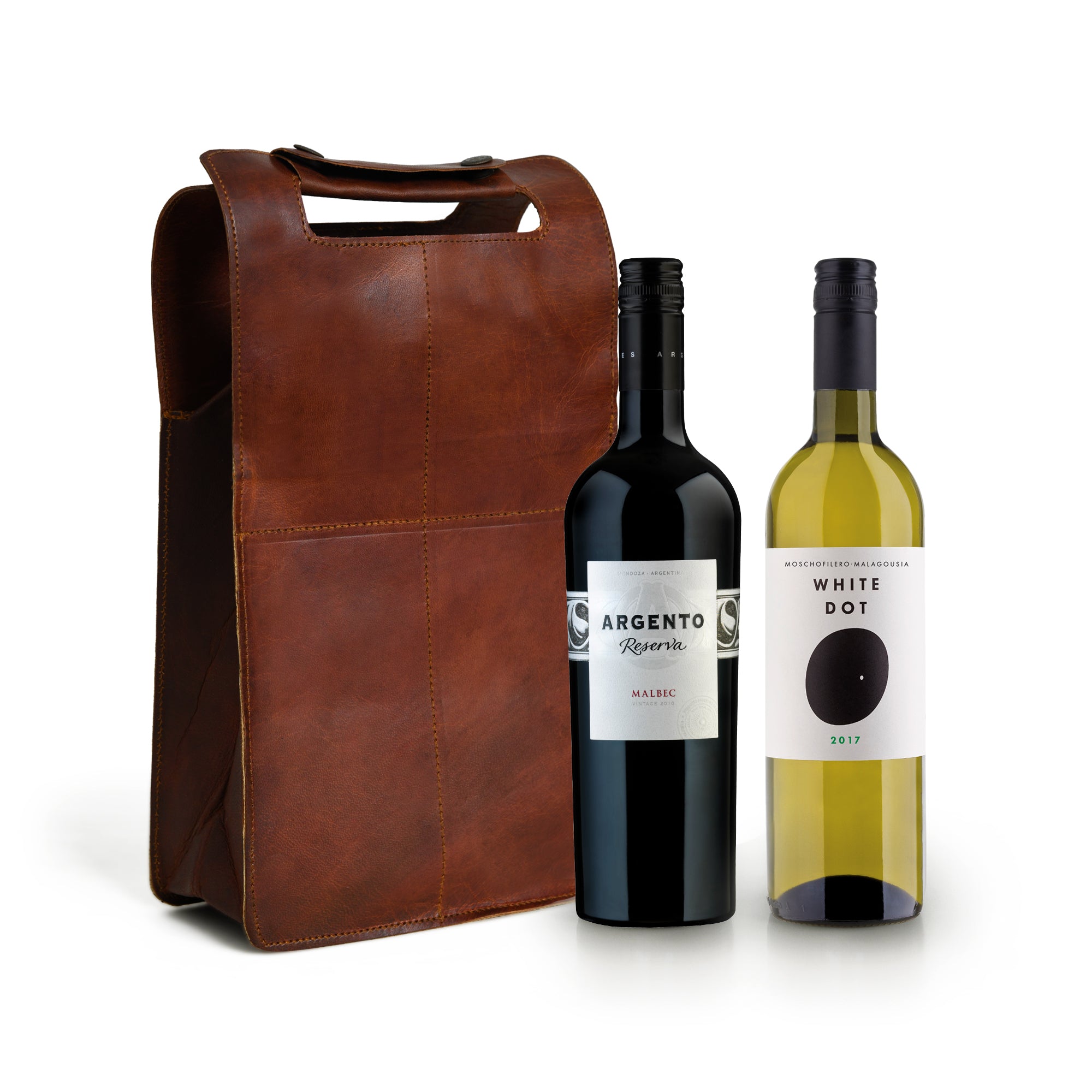 Wine Bottle Leather Cover thumbnail 2