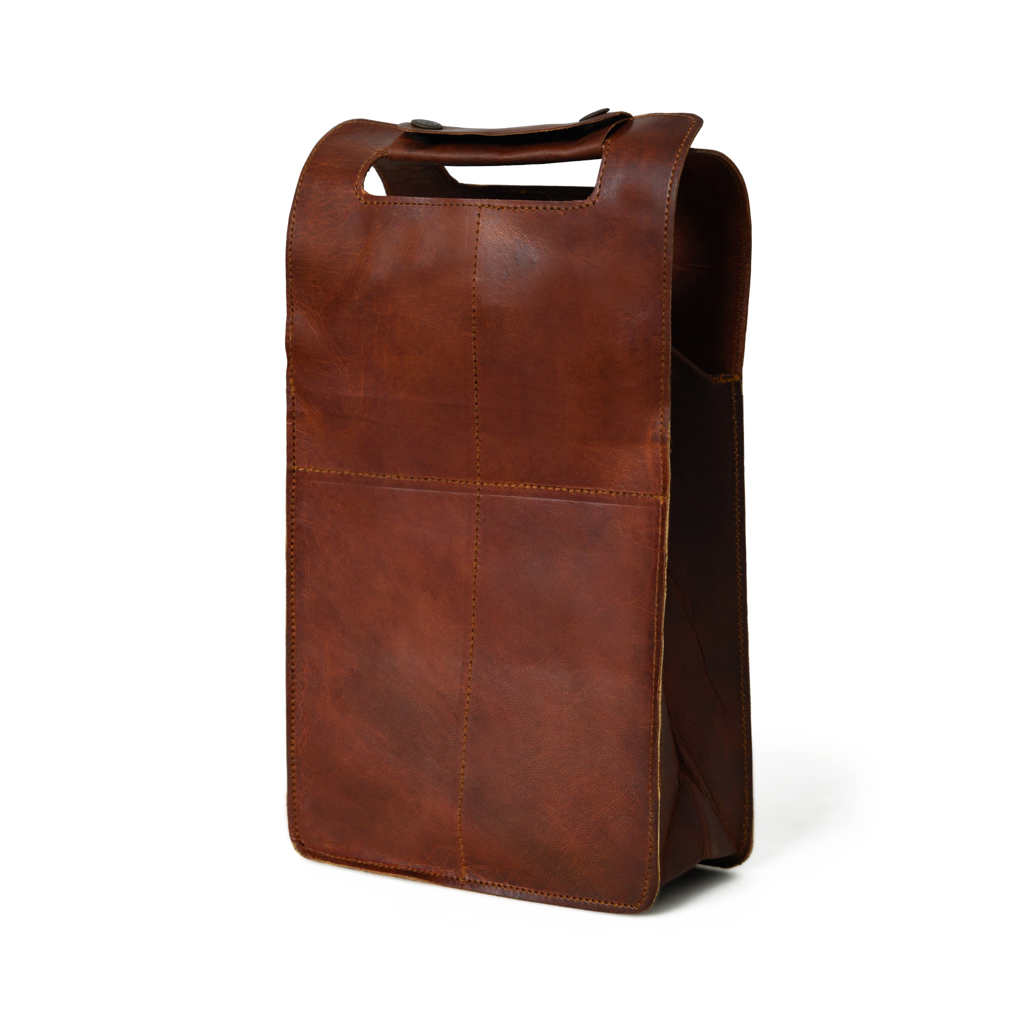 Wine Bottle Leather Cover thumbnail 5