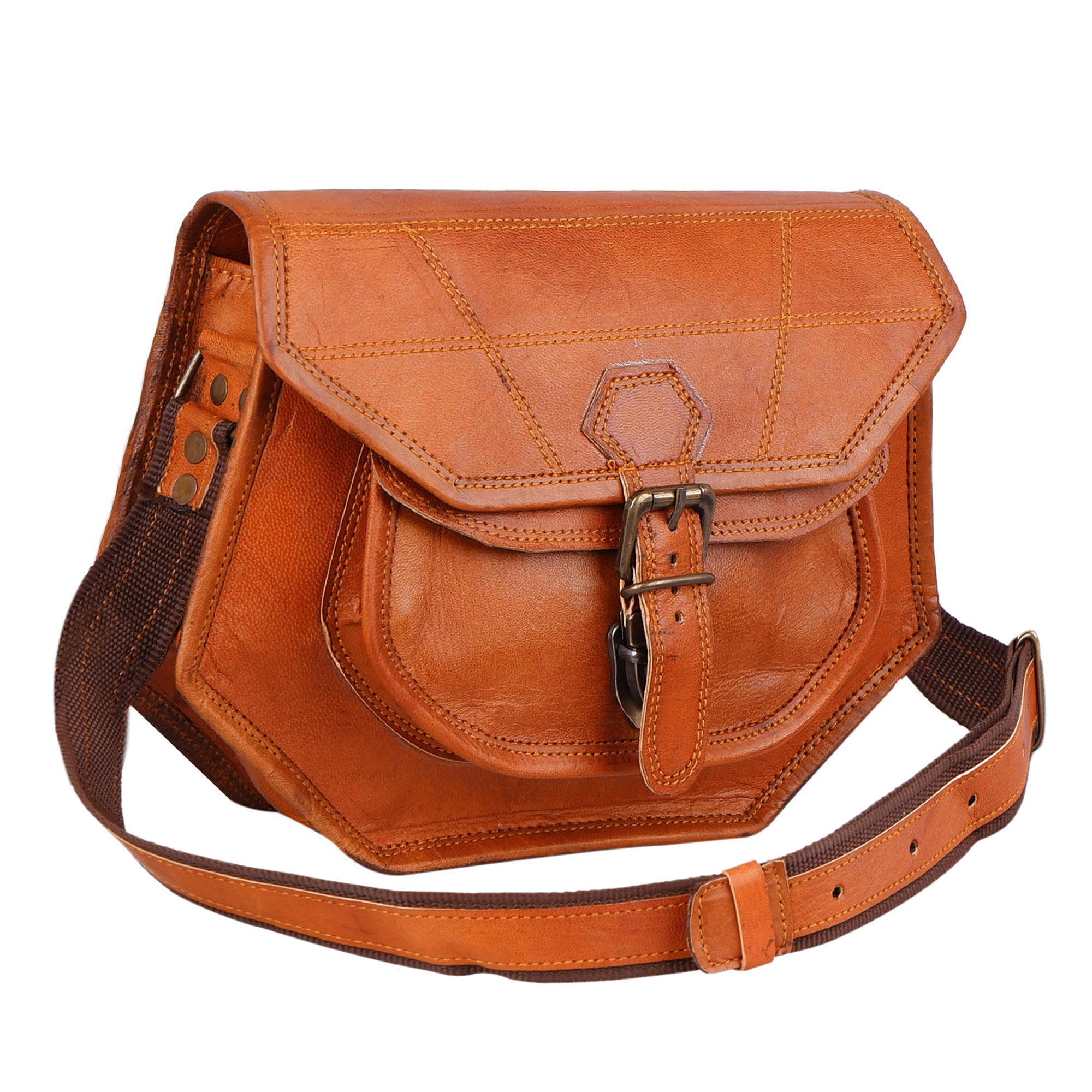 Women's Brown Real Leather Purse thumbnail 2
