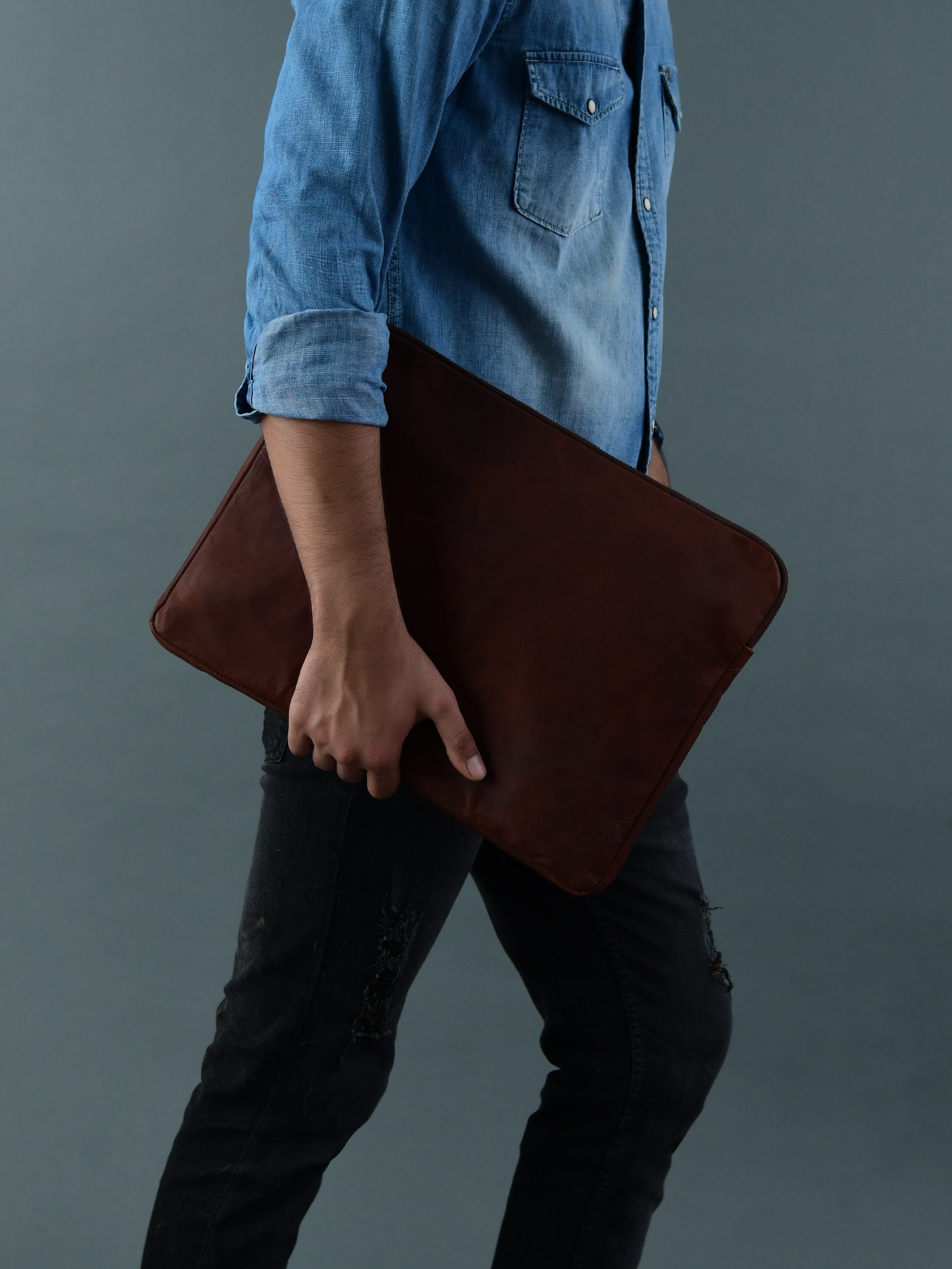 Zento Laptop Sleeve - Dark Brown thumbnail 19