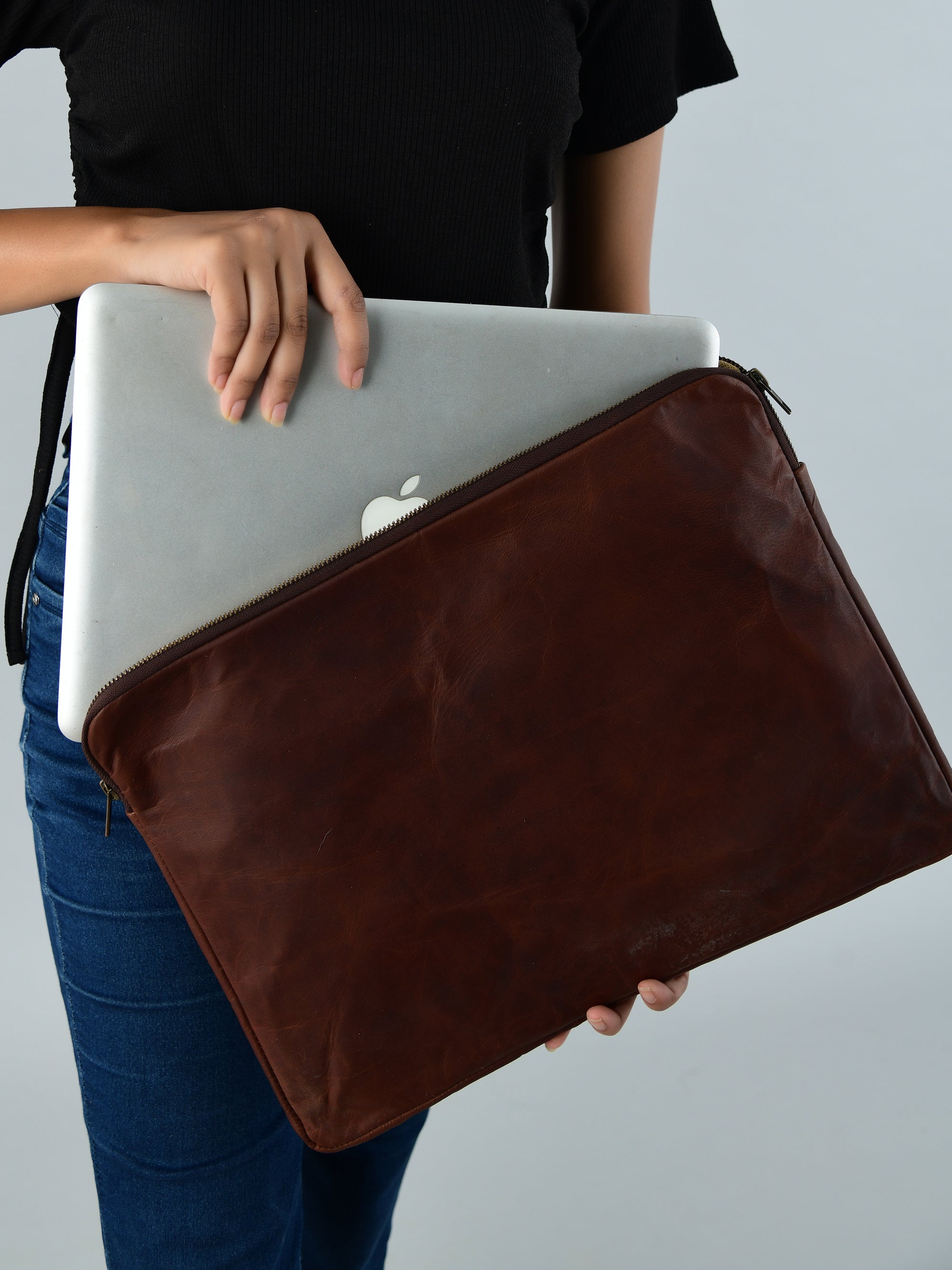 Zento Laptop Sleeve - Dark Brown thumbnail 4