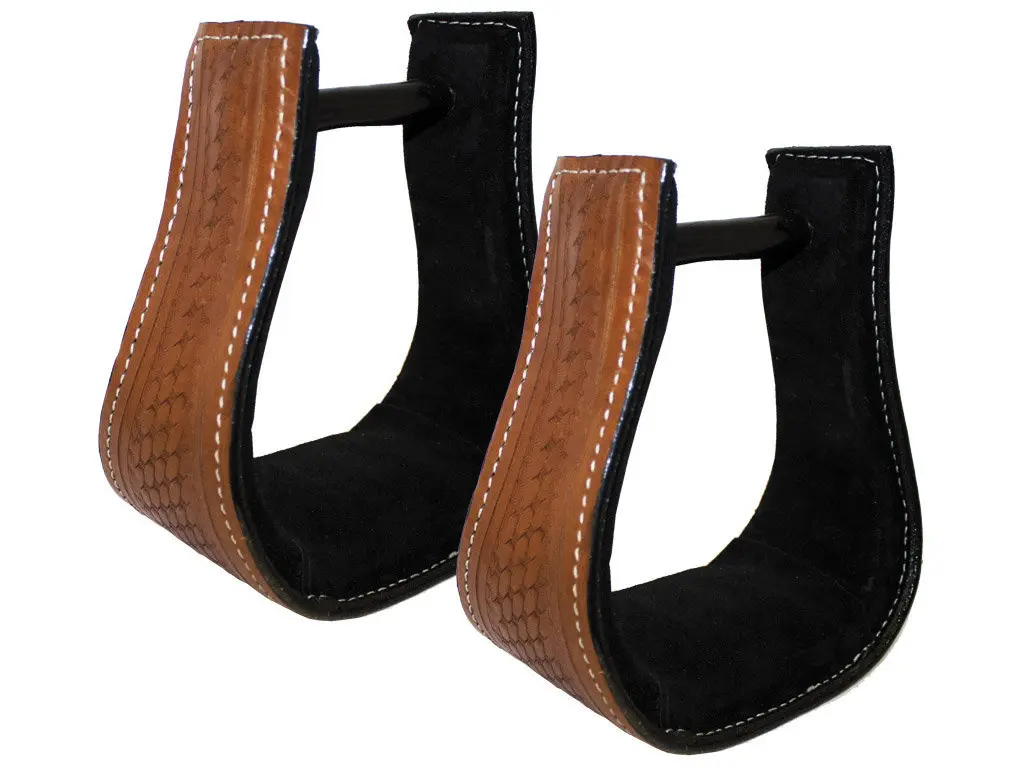 Leather Stirrups LSU08