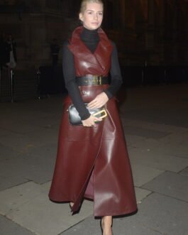 Lottie Moss at Christian Dior Designer of Dreams Preview - Leather Dress