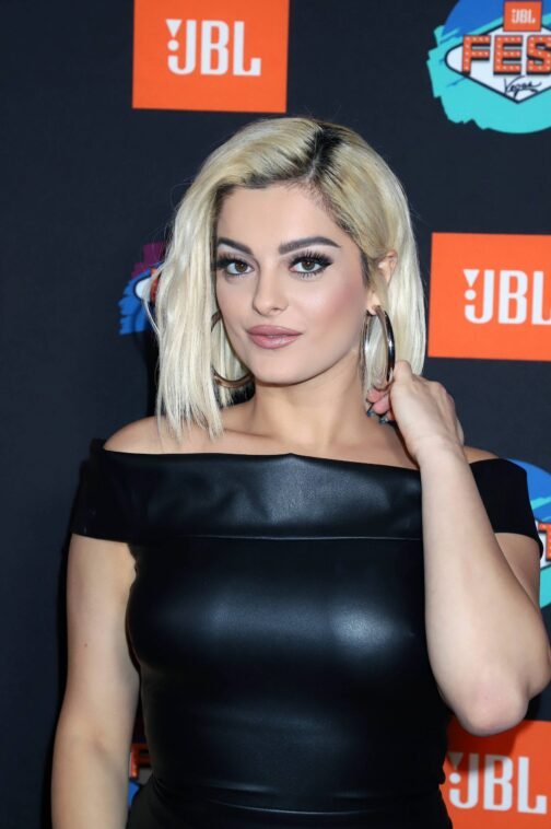 Bebe Rexha at JBL Fest 2019 - Leather Dress - Image 3