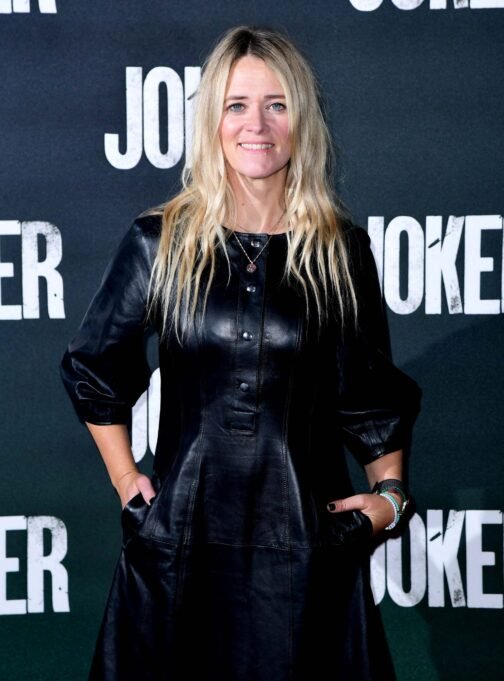 Edith Bowman at a special screening of the Joker - Leather Dress - Image 2