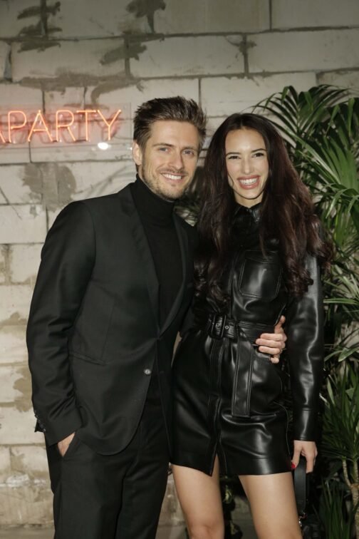 Hanna Weig at Pantaparty - Leather Dress - Image 2