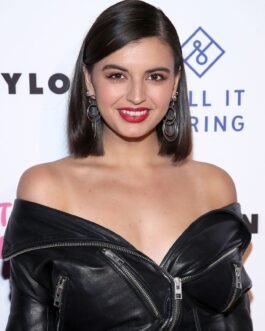 Rebecca Black at NYLONs Annual It Girl Party – Leather Dress