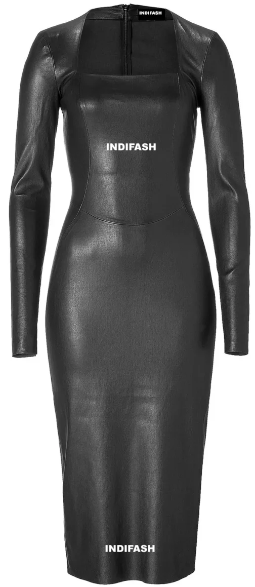 Womens Leather Dress - LD001