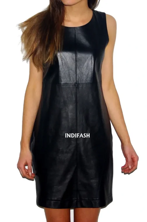 Womens Leather Dress - LD105