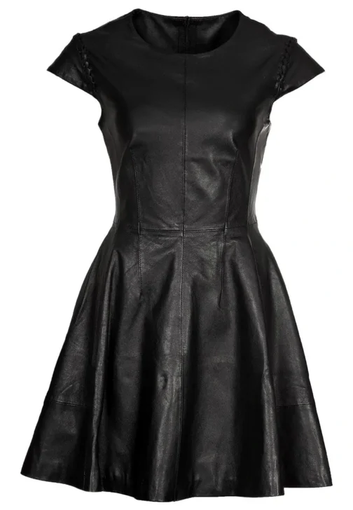 Womens Leather Dress - LD122