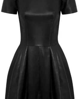 Womens Leather Dress - LD129