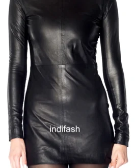 Womens Leather Dress – LD022