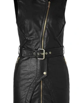 Womens Leather Dress – LD026