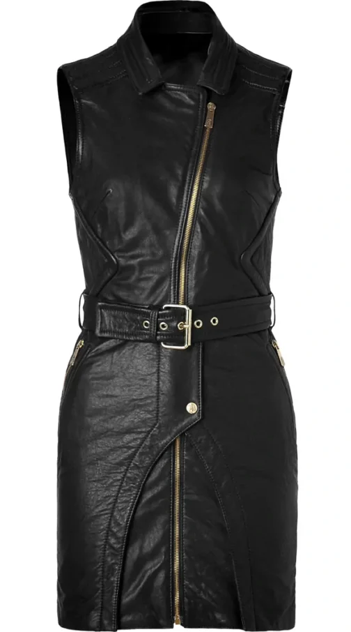 Womens Leather Dress - LD026