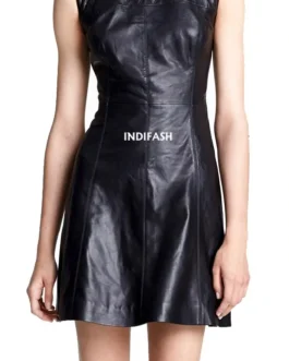 Womens Leather Dress – LD063