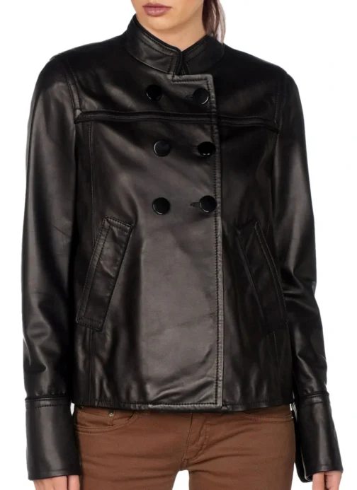 Womens Leather Jacket - LJF106