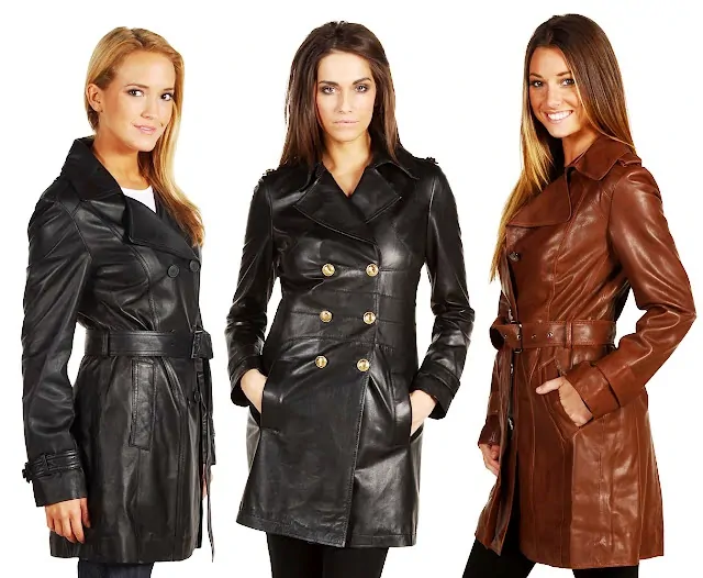 Womens Leather Jacket - LJF119