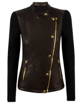 Womens Leather Jacket - LJF127