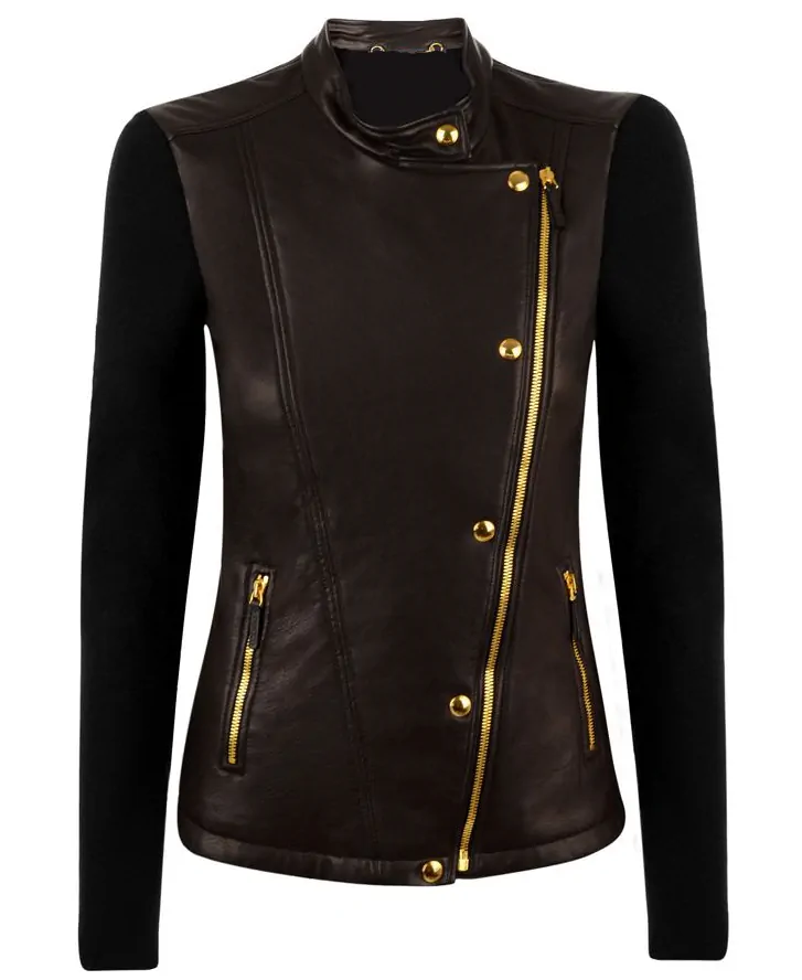 Womens Leather Jacket - LJF127