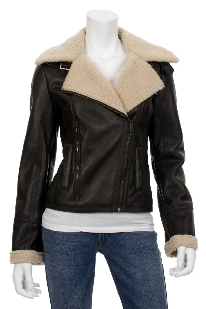 Womens Leather Jacket - LJF138