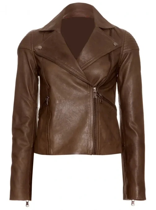 Womens Leather Jacket - LJF148