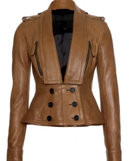 Womens Leather Jacket - LJF149