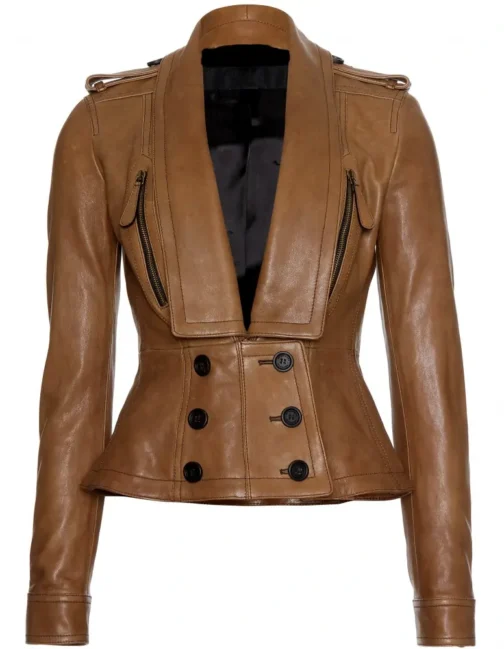 Womens Leather Jacket - LJF149