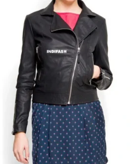 Womens Leather Jacket - LJF016