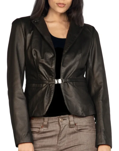 Womens Leather Jacket - LJF169