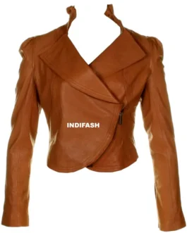 Womens Leather Jacket - LJF017
