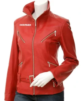 Womens Leather Jacket – LJF018