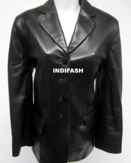 Womens Leather Jacket - LJF020