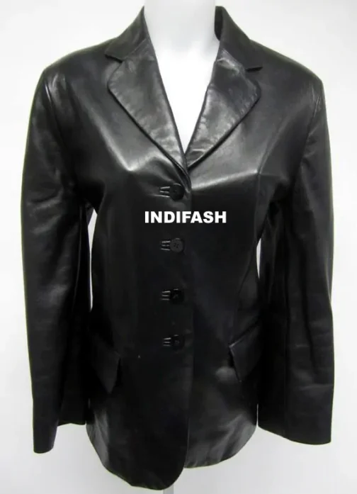 Womens Leather Jacket - LJF020