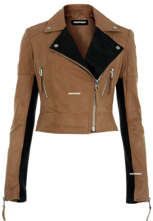 Womens Leather Jacket - LJF043