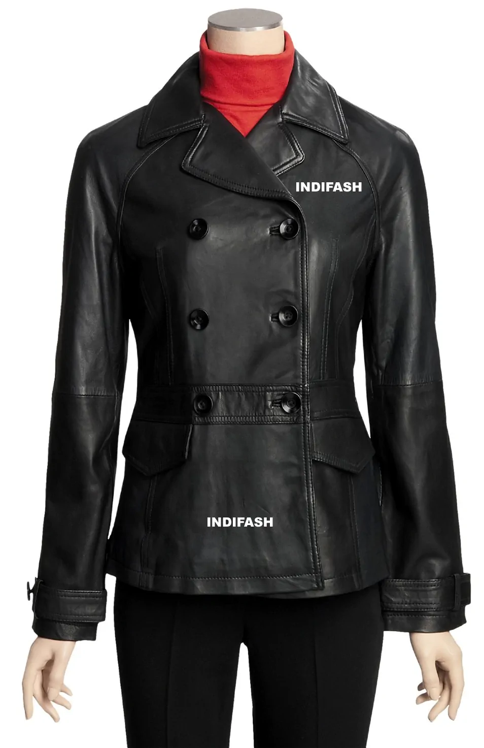 Womens Leather Jacket - LJF046