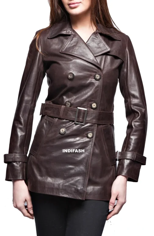 Womens Leather Jacket - LJF050