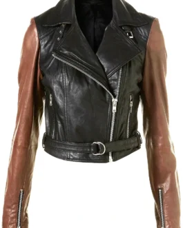 Womens Leather Jacket - LJF057