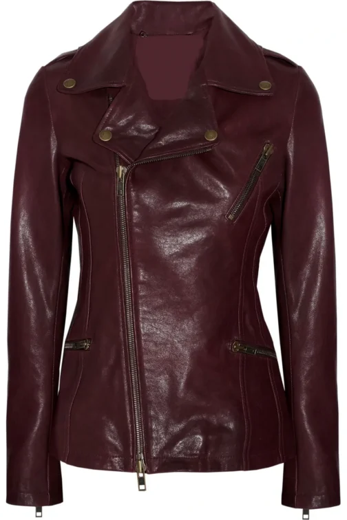 Womens Leather Jacket - LJF071