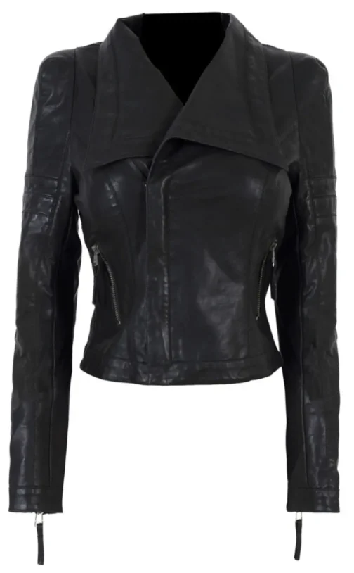 Womens Leather Jacket - LJF079