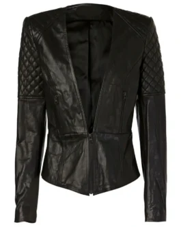 Womens Leather Jacket - LJF008