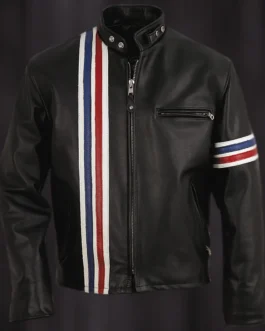 Mens Leather Jacket - LJM105