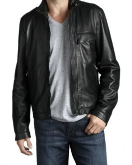 Mens Leather Jacket - LJM019