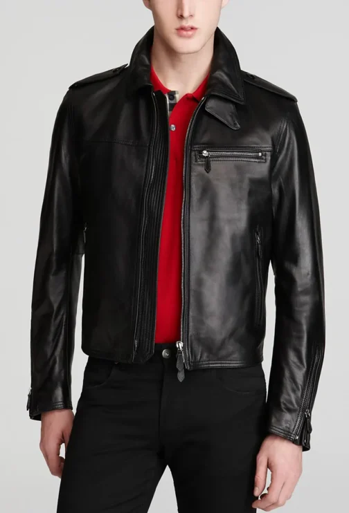 Mens Leather Jacket - LJM025