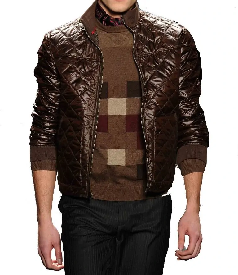 Mens Leather Jacket - LJM028