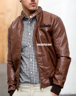 Mens Leather Jacket – LJM004