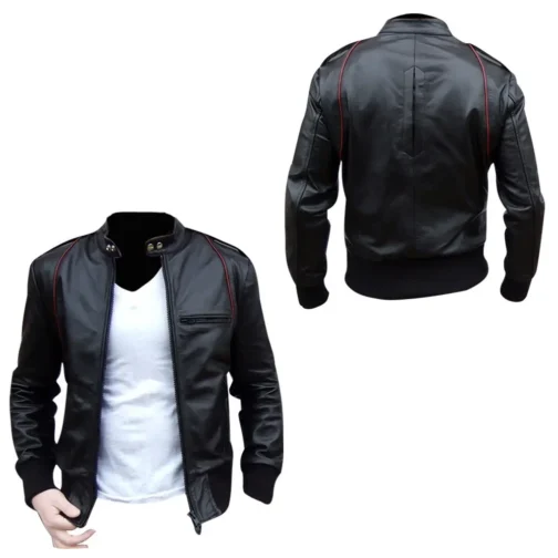 Mens Leather Jacket - LJM041