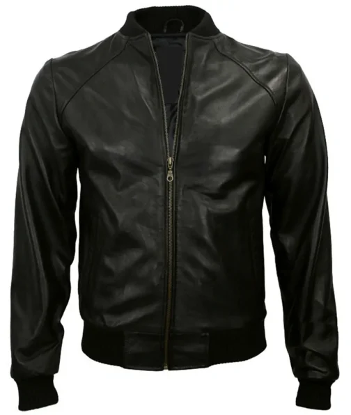 Mens Leather Jacket - LJM045