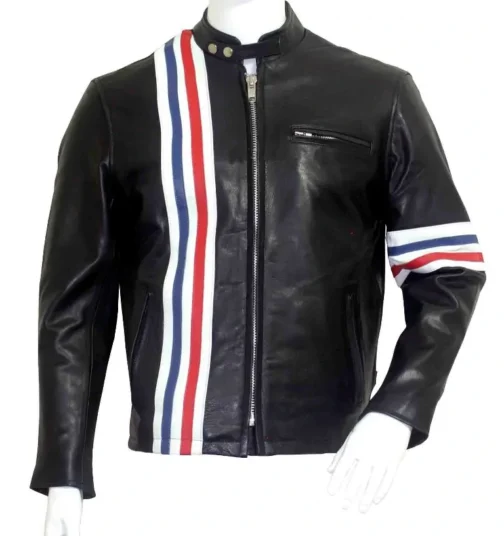 Mens Leather Jacket - LJM056