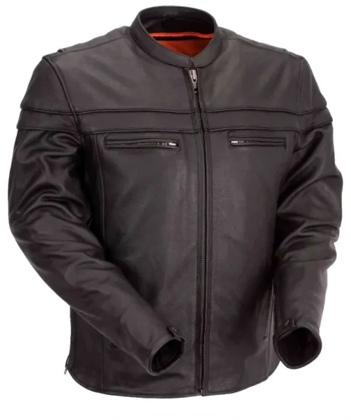 Mens Leather Jacket - LJM060